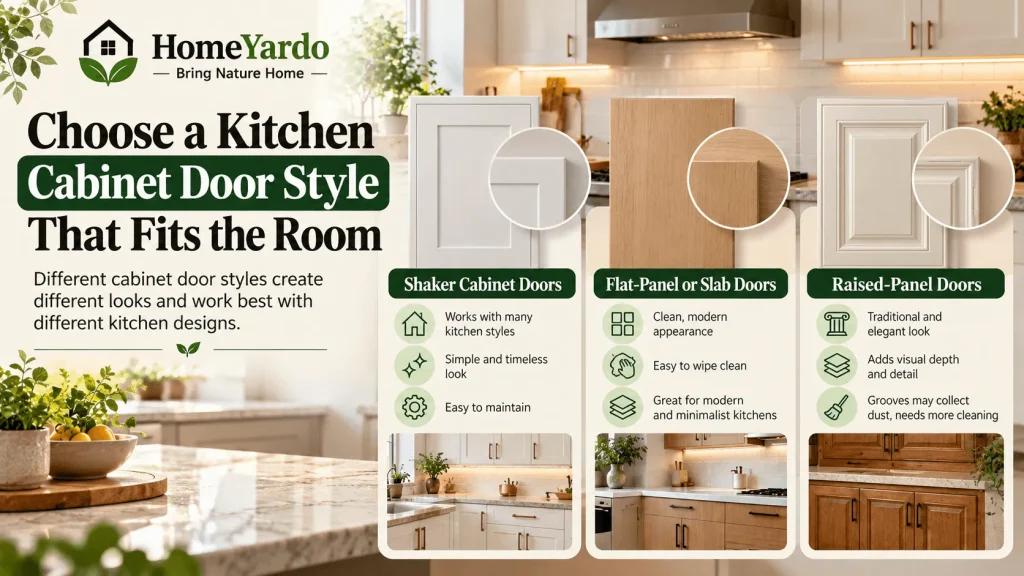 Choose a Kitchen Cabinet Door Style That Fits the Room