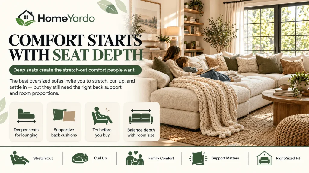 Comfort Starts With Seat Depth