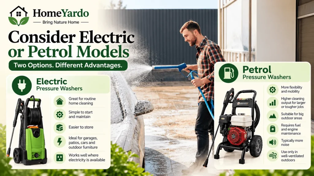 Consider Electric or Petrol Models
