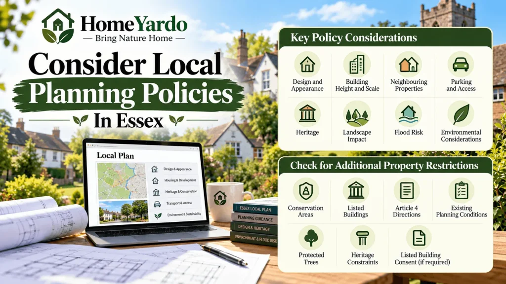 Consider Local Planning Policies
