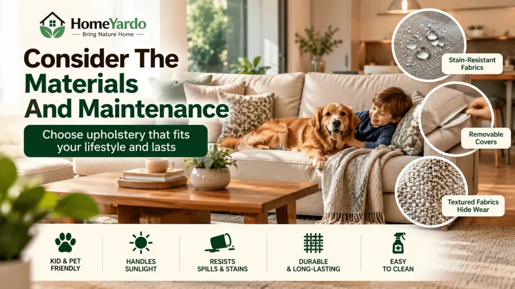 Consider The Materials And Maintenance