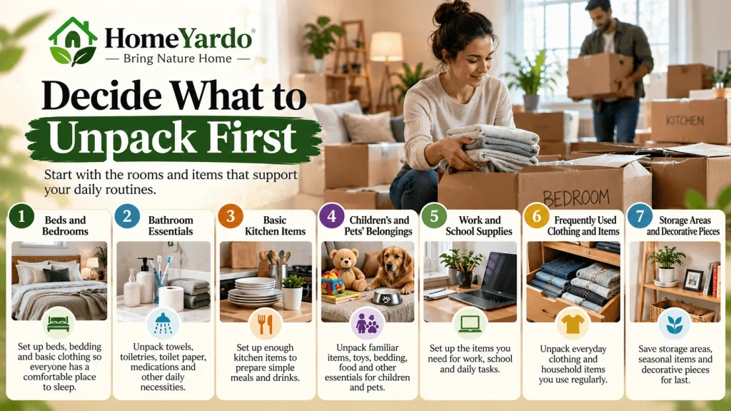 Decide What to Unpack First