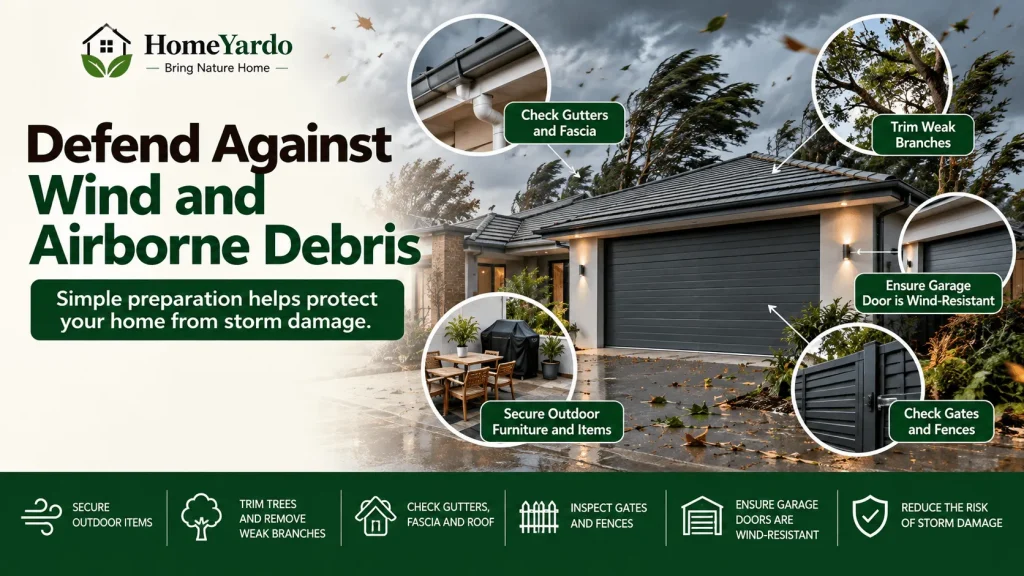 Defend Against Wind and Airborne Debris