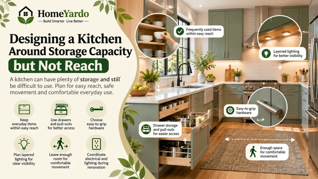 Designing a Kitchen Around Storage Capacity but Not Reach
