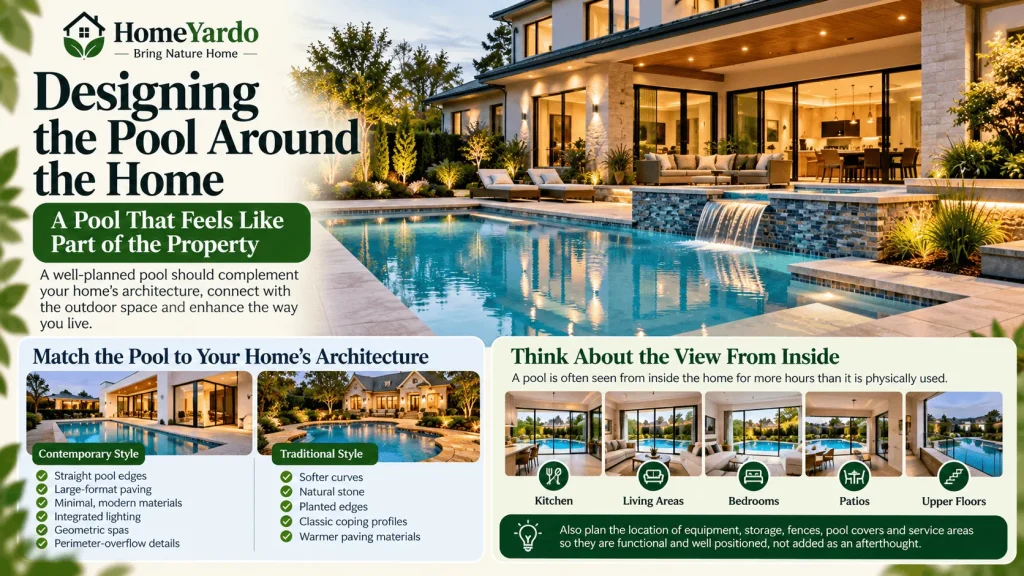 Designing the Pool Around the Home