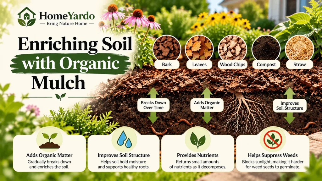 Enriching Soil with Organic Mulch
