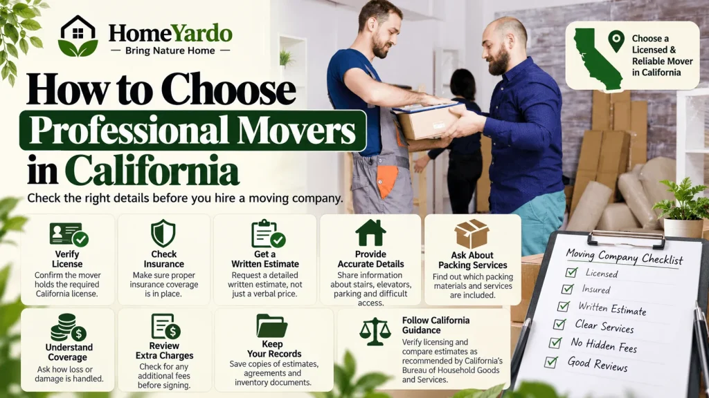 How to Choose Professional Movers in California