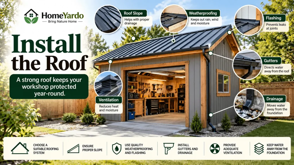 Install the Roof