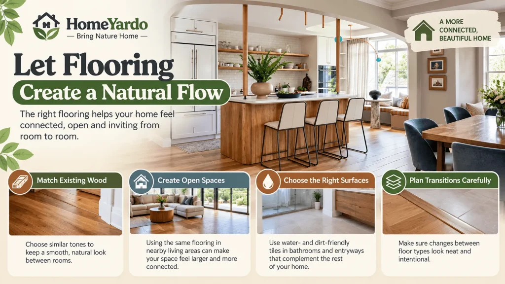 Let Flooring Create a Natural Flow