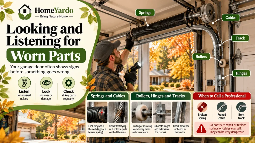 Looking and Listening for Worn Parts