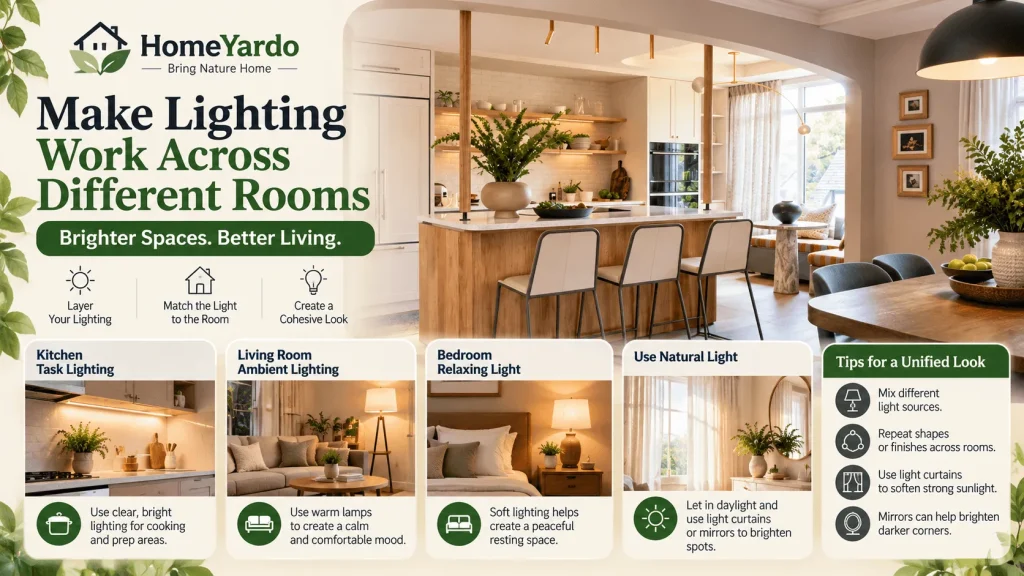 Make Lighting Work Across Different Rooms