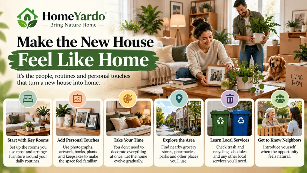 Make the New House Feel Like Home