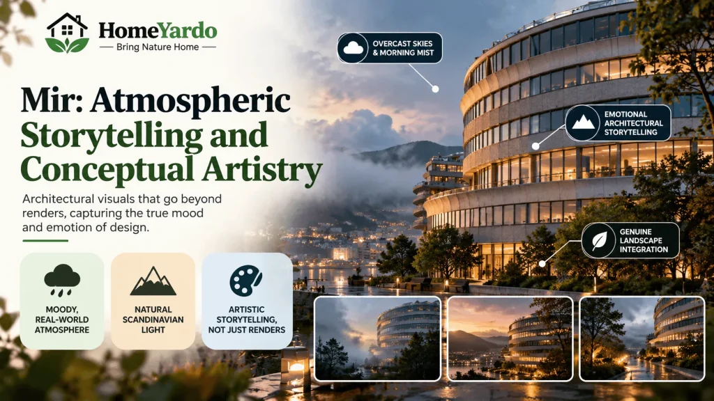 Mir Atmospheric Storytelling and Conceptual Artistry