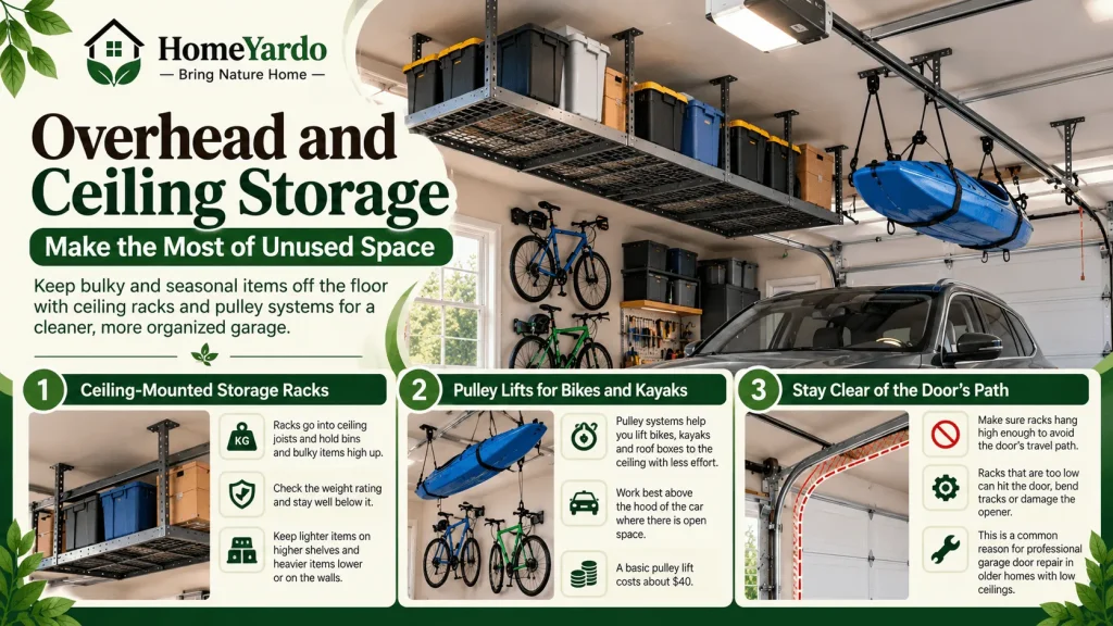 Overhead and Ceiling Storage