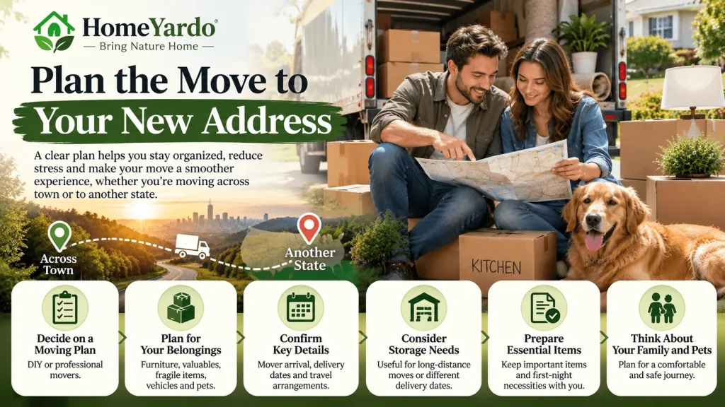 Plan the Move to Your New Address