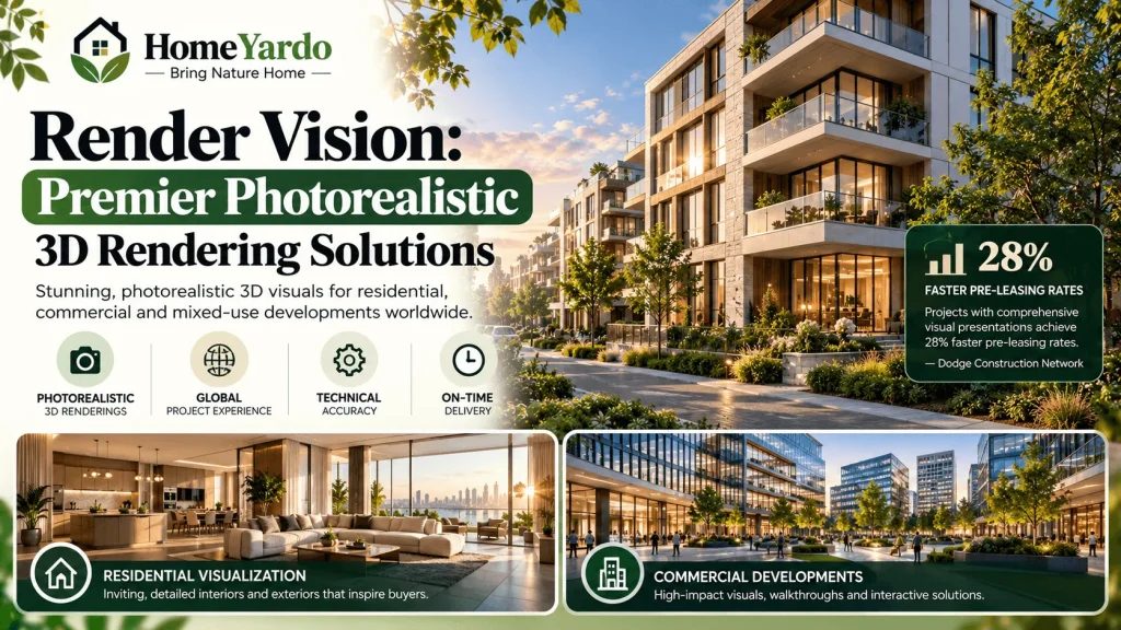 Render Vision Premier Photorealistic 3D Rendering Solutions