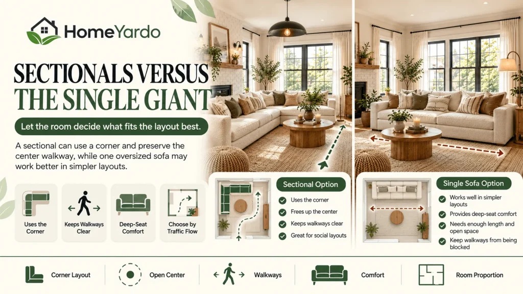 Sectionals Versus the Single Giant