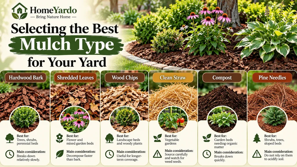 Selecting the Best Mulch Type for Your Yard