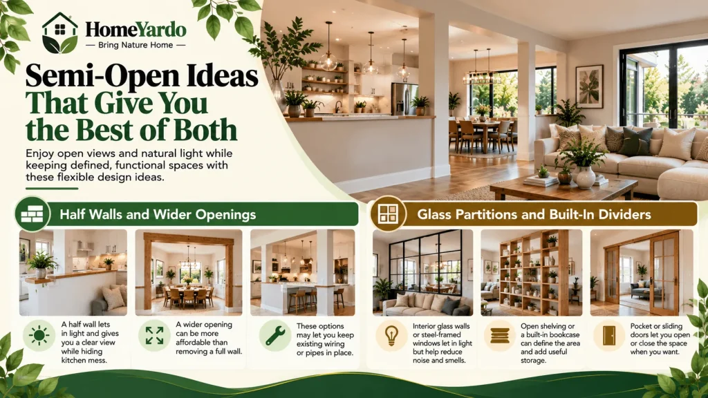 Semi-Open Ideas That Give You the Best of Both