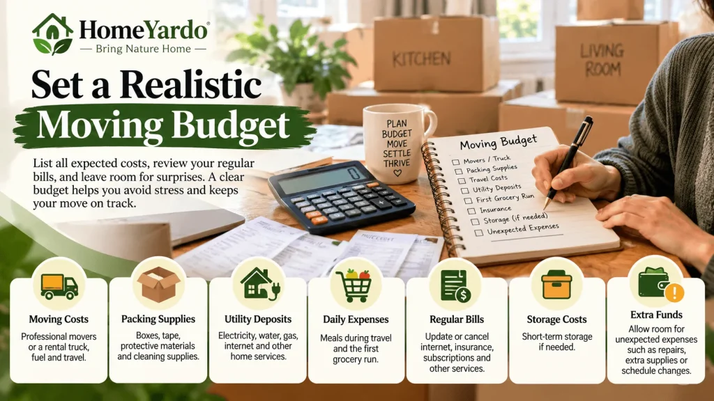 Set a Realistic Moving Budget