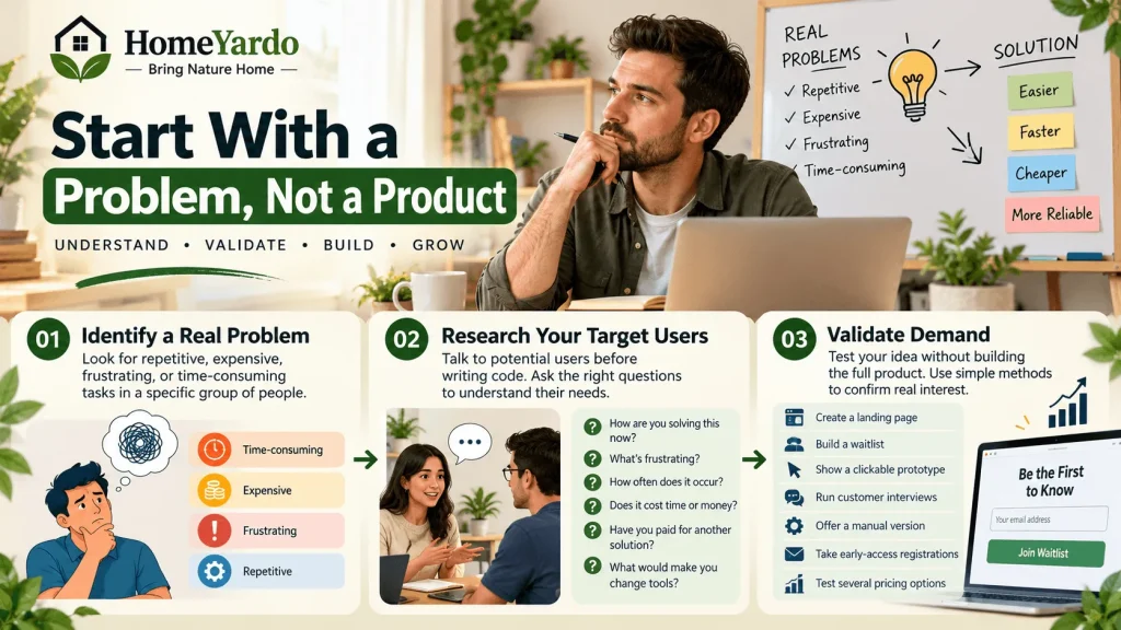 Start With a Problem, Not a Product