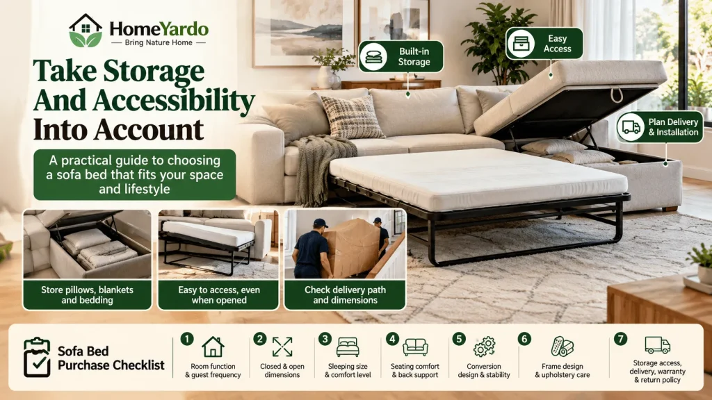 Take Storage And Accessibility Into Account