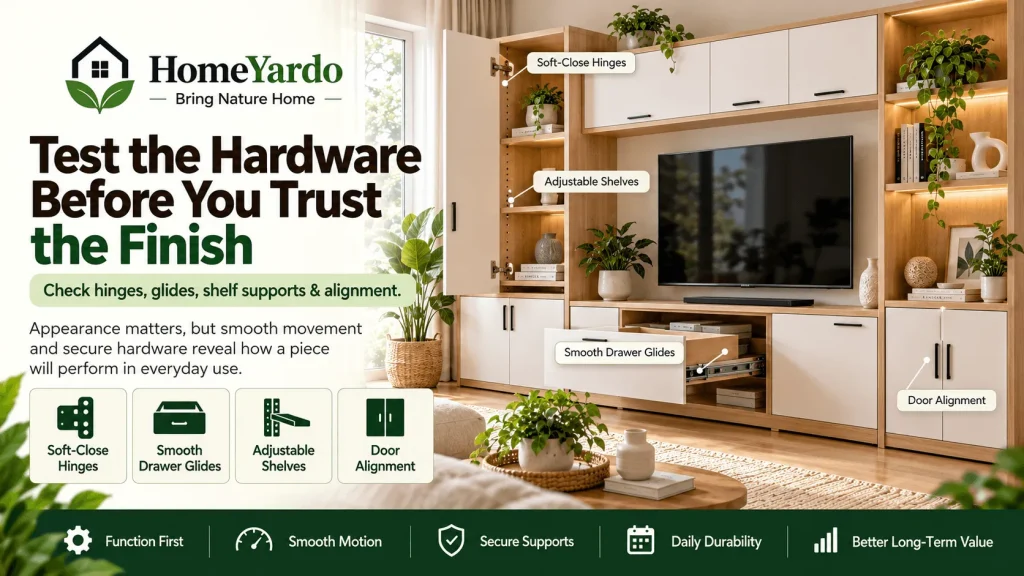Test the Hardware Before You Trust the Finish