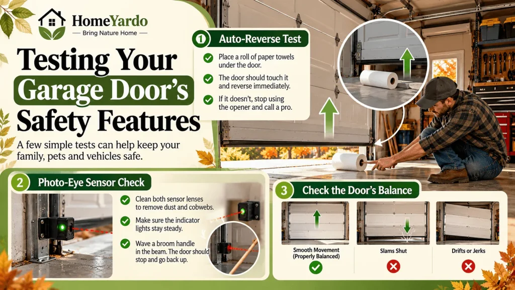 Testing Your Garage Door's Safety Features