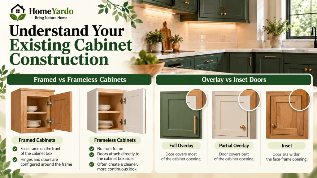 Understand Your Existing Cabinet Construction