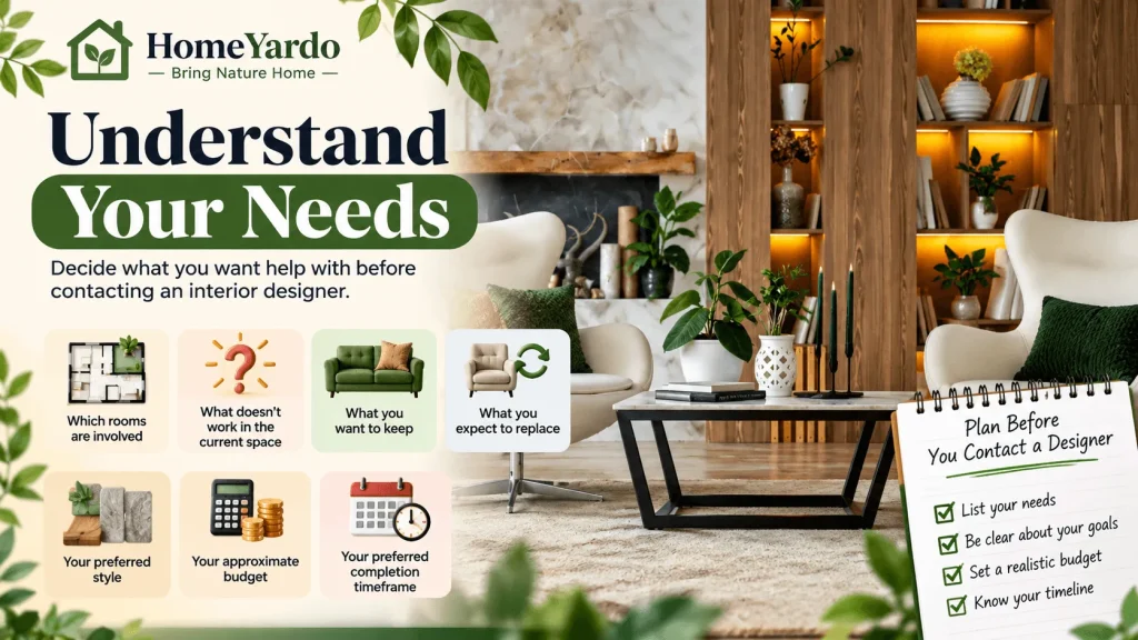 Understand your Needs