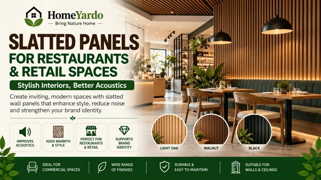 Using Slatted Panels to Support Brand Identity