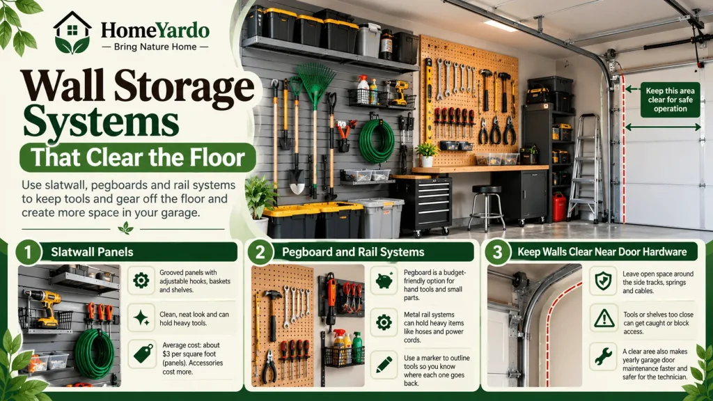 Wall Storage Systems That Clear the Floor