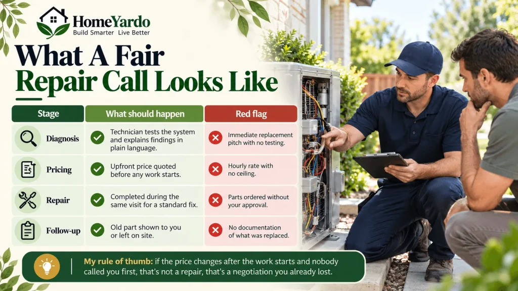 What A Fair Repair Call Looks Like