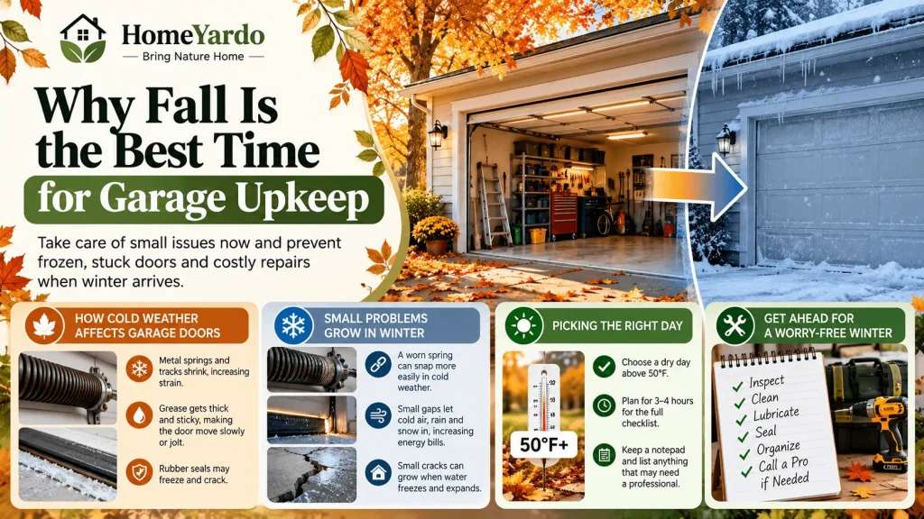 Why Fall Is the Best Time for Garage Upkeep
