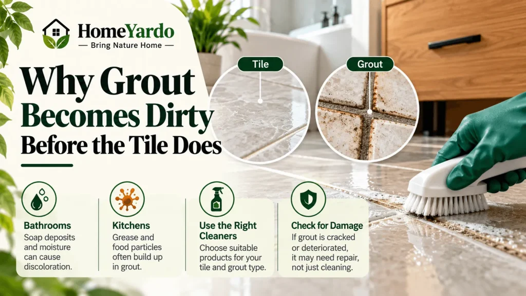 Why Grout Becomes Dirty Before the Tile Does