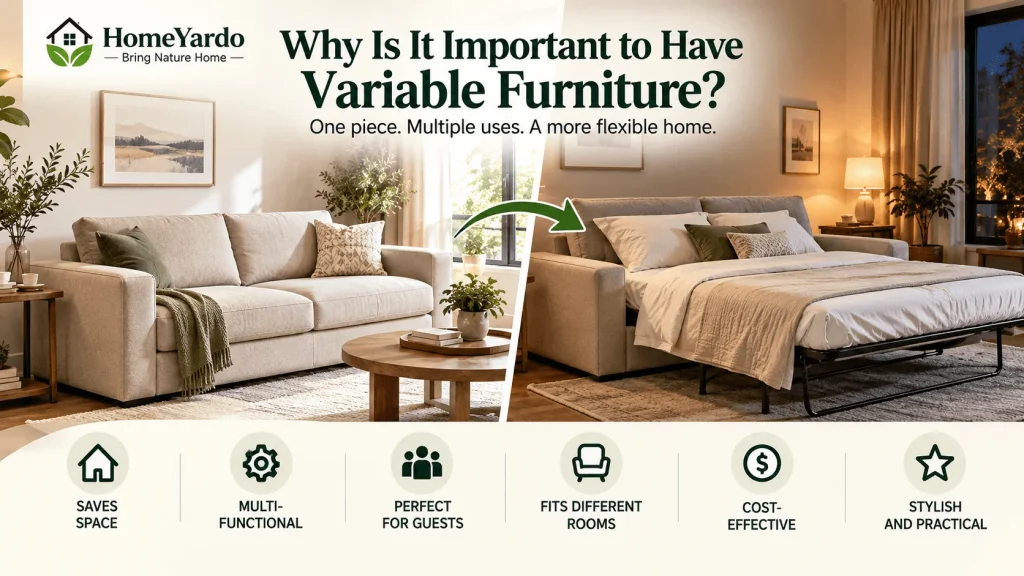 Why Is It Important to Have Variable Furniture