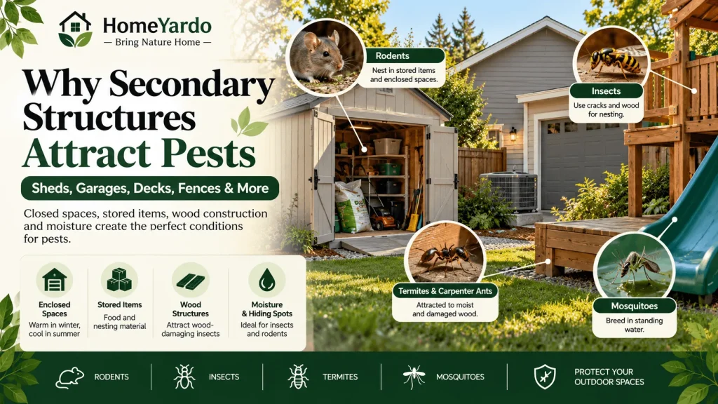 Why Secondary Structures Attract Pests