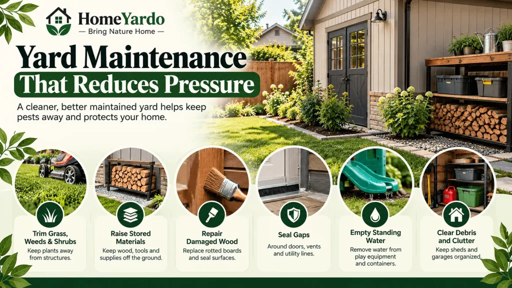 Yard Maintenance That Reduces Pressure