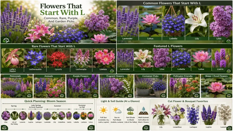 Flowers That Start With L
