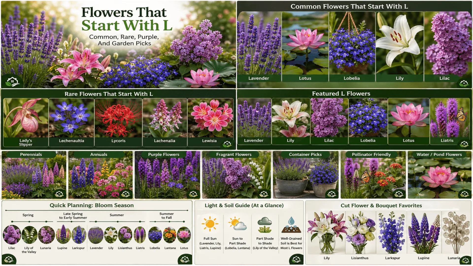 Flowers That Start With L
