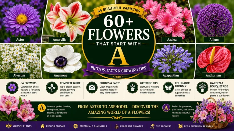 Flowers That Start With A