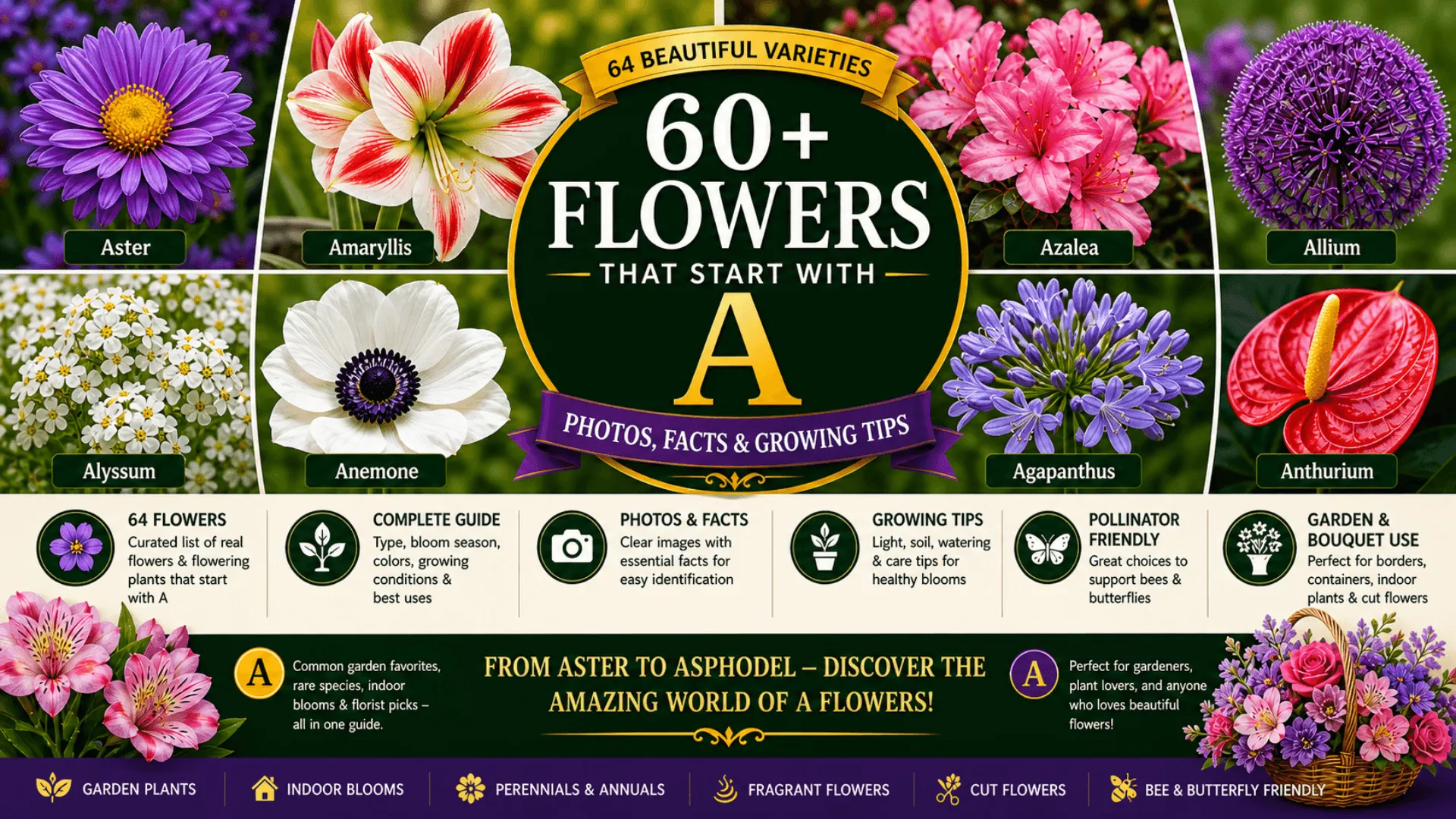 Flowers That Start With A