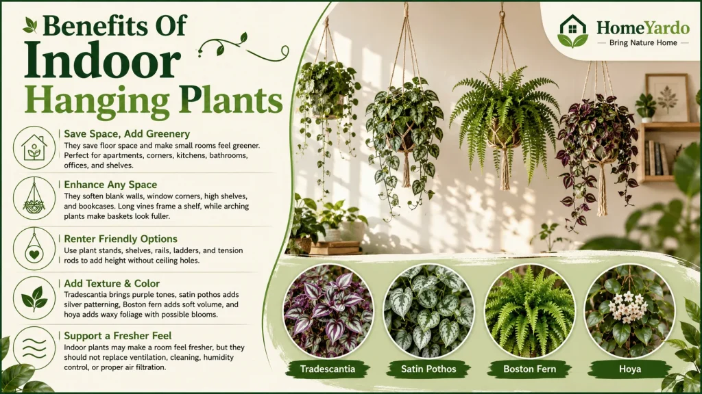Benefits Of Indoor Hanging Plants