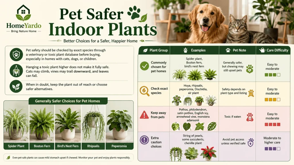 Pet Safer Indoor Plants