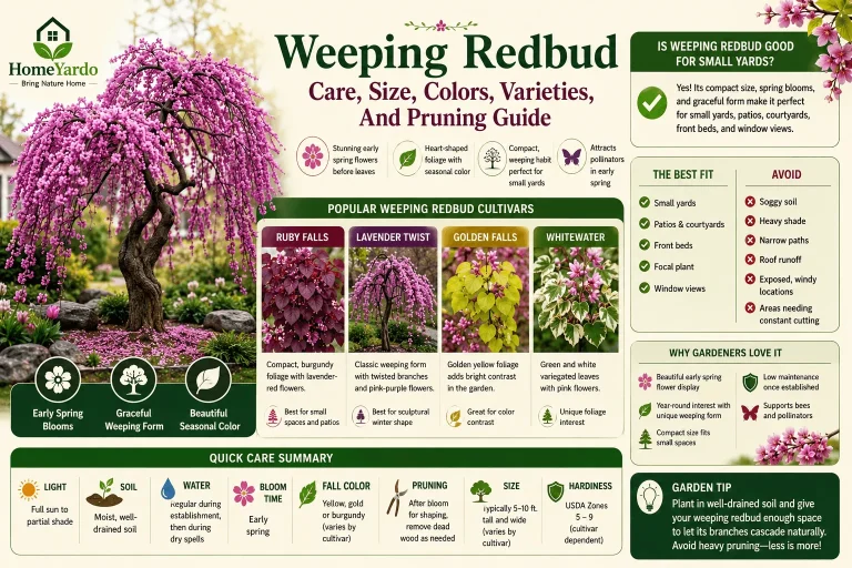 Weeping Redbud Care, Size, Colors, And Pruning