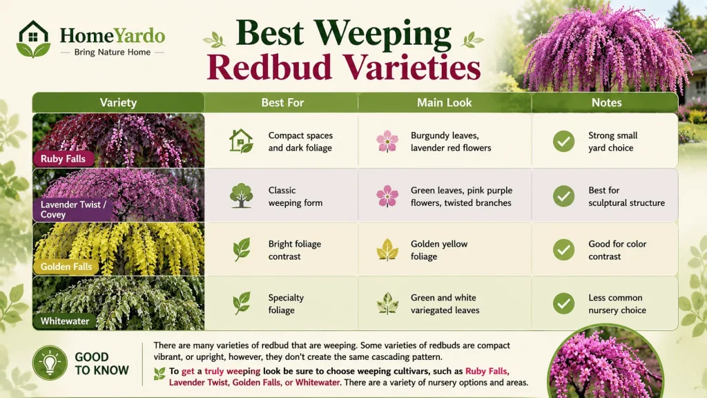 Best Weeping Redbud Varieties