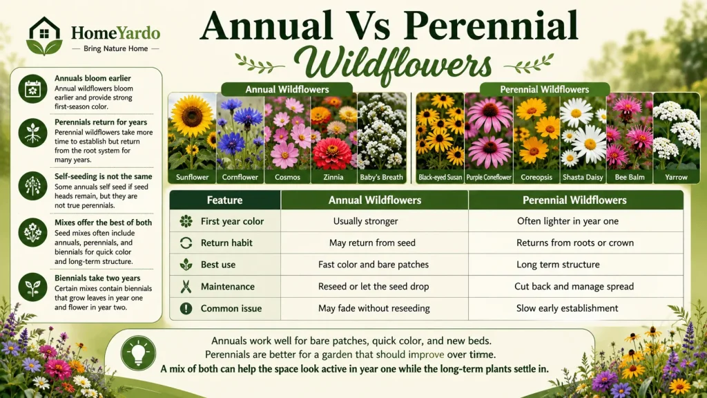 Annual Vs Perennial Wildflowers