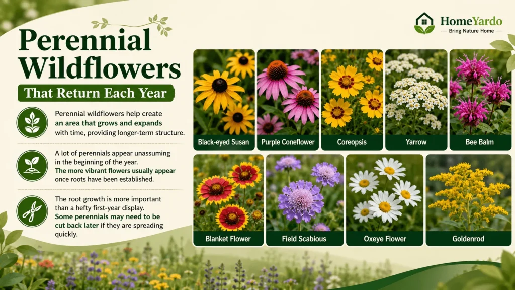 Perennial Wildflowers That Return Each Year