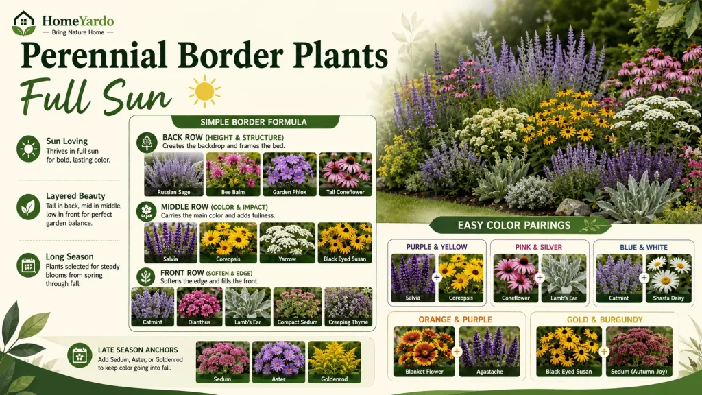 Perennial Border Plants Full Sun