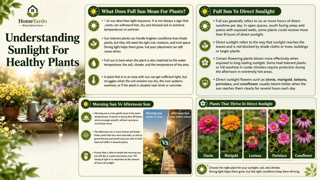 Understanding sunlight for healthy plants